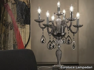 TOOCHIC F6+1L - Candle holder with Swarovski® Crystals _ Euroluce Lampadari