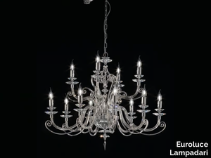 ALICANTE L8+4 - Chandelier with Swarovski® Crystals _ Euroluce Lampadari