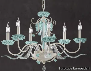 BORA L6 - Crystal chandelier with Swarovski® Crystals _ Euroluce Lampadari