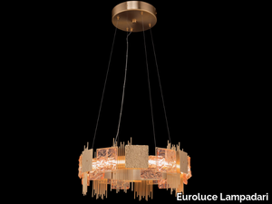 CHARACTERD D60 ROSALINE - LED glass pendant lamp _ Euroluce Lampadari
