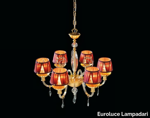 FLORENTIA L8 SHADE - Chandelier with crystals _ Euroluce Lampadari