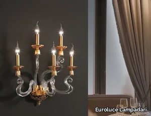 BAROCCO A5 - Wall light with Swarovski® crystals _ Euroluce Lampadari