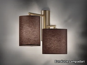 KOEL A2 - Fabric and metal wall lamp _ Euroluce Lampadari