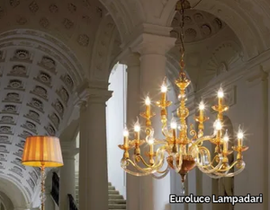 LYRA L8+4 - Chandelier with Swarovski® Crystals _ Euroluce Lampadari