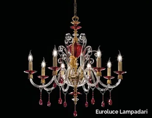 RUBINO ALICANTE L8 - Chandelier with Swarovski® Crystals _ Euroluce Lampadari