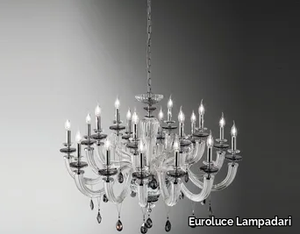 ATALIA L12+6 Lux - Chandelier with Swarovski® Crystals _ Euroluce Lampadari