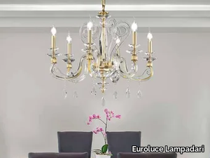 AURORA L6 - Crystal chandelier with Swarovski® Crystals _ Euroluce Lampadari