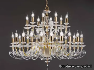 ALICANTE CHARM L16+8 - Crystal chandelier with Swarovski® Crystals _ Euroluce Lampadari
