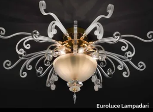 ALICANTE CHARM PL6 - Crystal ceiling light _ Euroluce Lampadari