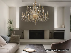 ALICANTE L12+6 - Chandelier with Swarovski® Crystals _ Euroluce Lampadari