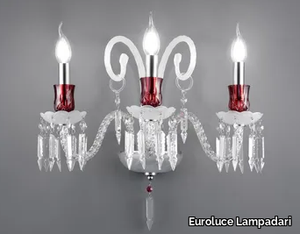 IMPERIAL CHARM COLOR A3 - Crystal wall lamp _ Euroluce Lampadari