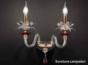 LILY A2 - Crystal wall light with Swarovski® crystals _ Euroluce Lampadari