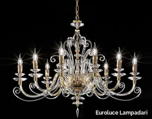 ALICANTE CHARME ELLIPSE L10 - Chandelier with Swarovski® Crystals _ Euroluce Lampadari