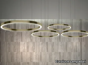 PROFILE - LED aluminium pendant lamp _ Euroluce Lampadari