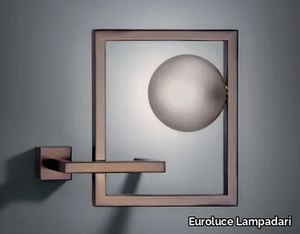 RHYTHM - Metal and pyrex wall lamp _ Euroluce Lampadari