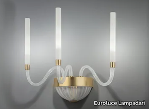 TYRA - Glass wall lamp _ Euroluce Lampadari