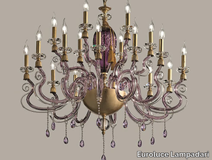 ISIDE L12+6 - Chandelier with Swarovski® Crystals _ Euroluce Lampadari