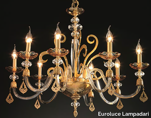 PERSEO L8 - Chandelier with Swarovski® Crystals _ Euroluce Lampadari