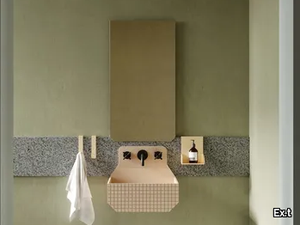 FRIEZE - Rectangular wall-mounted bathroom mirror _ Ex.t