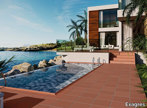 CATÍ - Flooring with terracotta effect _ Exagres