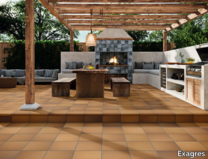 JAVEA - Flooring with terracotta effect _ Exagres