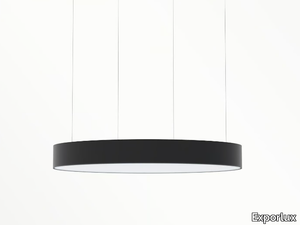 CIRCLE TE SU - LED aluminium pendant lamp _ Exporlux