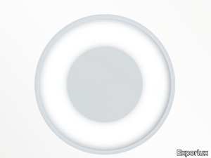ECLIPSE TP SL - Recessed thermo lacquered aluminium wall lamp _ Exporlux