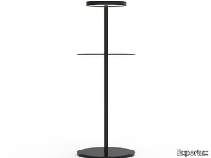 P# P02 SA SLD 750 M - LED aluminium floor lamp with shelf _ Exporlux