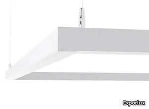 BLADE TE SU SQUARE - LED aluminium pendant lamp _ Exporlux