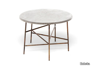 10TH STAR - Round marble garden side table _ Exteta