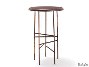 10TH STAR - High mahogany garden stool _ Exteta