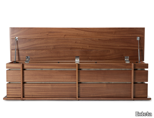 CAPRERA - Mahogany garden cabinet _ Exteta