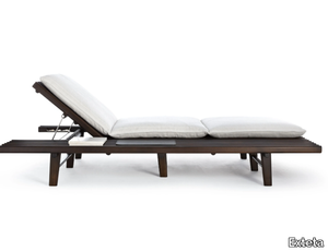 ELBA - Recliner mahogany sun lounger _ Exteta