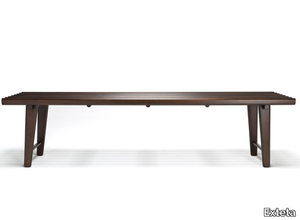 ELBA - Mahogany garden bench _ Exteta