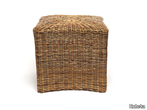 ROSSICCIO - Wicker garden side table _ Exteta