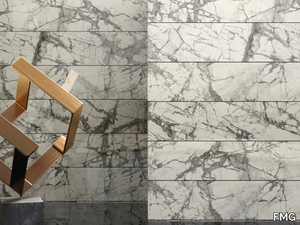 CALACATTA GREY - Porcelain stoneware wall/floor tiles with marble effect _ FMG