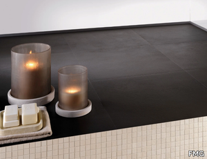 ROADS - BLACK INTENSITY - Porcelain stoneware wall/floor tiles with concrete effect _ FMG