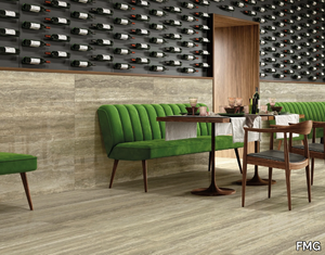 SELECT - TRAVERTINO - Porcelain stoneware wall/floor tiles with marble effect _ FMG