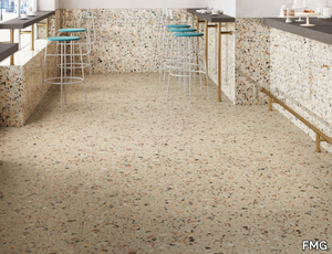 VENICE BEIGE - Porcelain stoneware wall/floor tiles terrazzo effect _ FMG