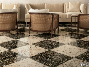 VENICE EARTH - Indoor/outdoor porcelain stoneware wall/floor tiles terrazzo effect _ FMG