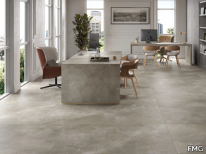 ABYSS GREY - Porcelain stoneware wall/floor tiles with stone effect _ FMG