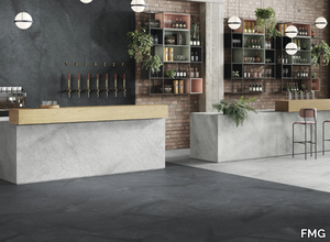 BLAST BLACK - Porcelain stoneware wall/floor tiles with stone effect _ FMG