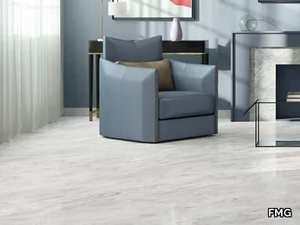 TRAMBISERRA GREY - Porcelain stoneware wall/floor tiles with marble effect _ FMG