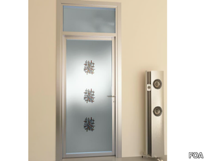 FLAT F1 - Swing door with transom _ FOA