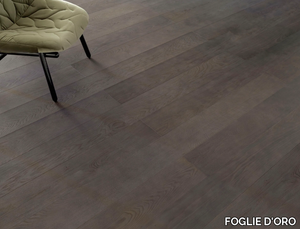 ENGINEERED WOOD PLANKS FLOOR CA' RUBINI - Brushed oak parquet _ FOGLIE D'ORO