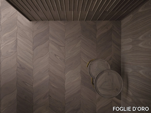 GREEN TEA TIME - Walnut flooring _ FOGLIE D'ORO