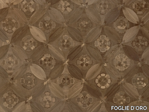 DESIGN PANELS DIAMANTE CHIC - Inlaid wooden parquet _ FOGLIE D'ORO