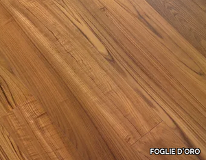 ENGINEERED WOOD PLANKS FLOOR TEAK - 3 layers Sanded teak parquet _ FOGLIE D'ORO