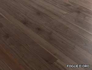 ENGINEERED WOOD PLANKS FLOOR CA' BOLLANI - Walnut flooring _ FOGLIE D'ORO
