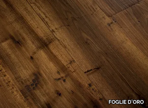 ENGINEERED WOOD PLANKS FLOOR CA' DIEDO - Walnut flooring _ FOGLIE D'ORO